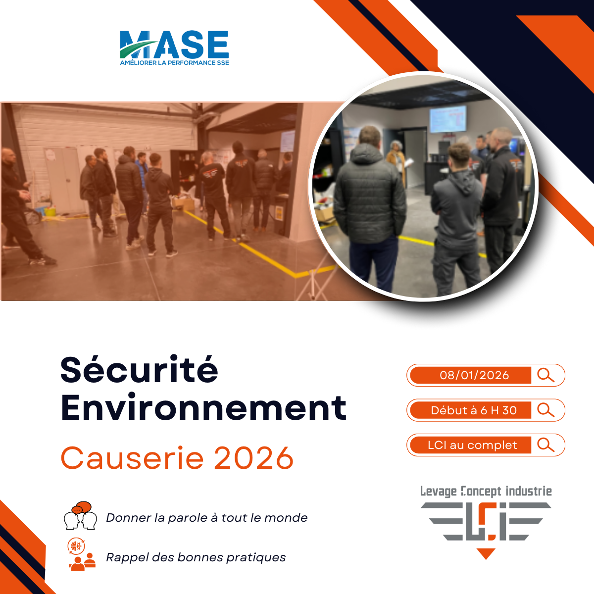 Causerie 2026 Sécurité & Environnement