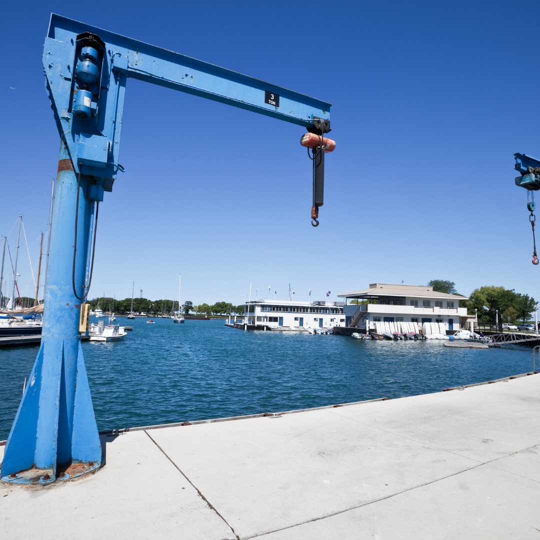 Sécurité potence de manutention/levage