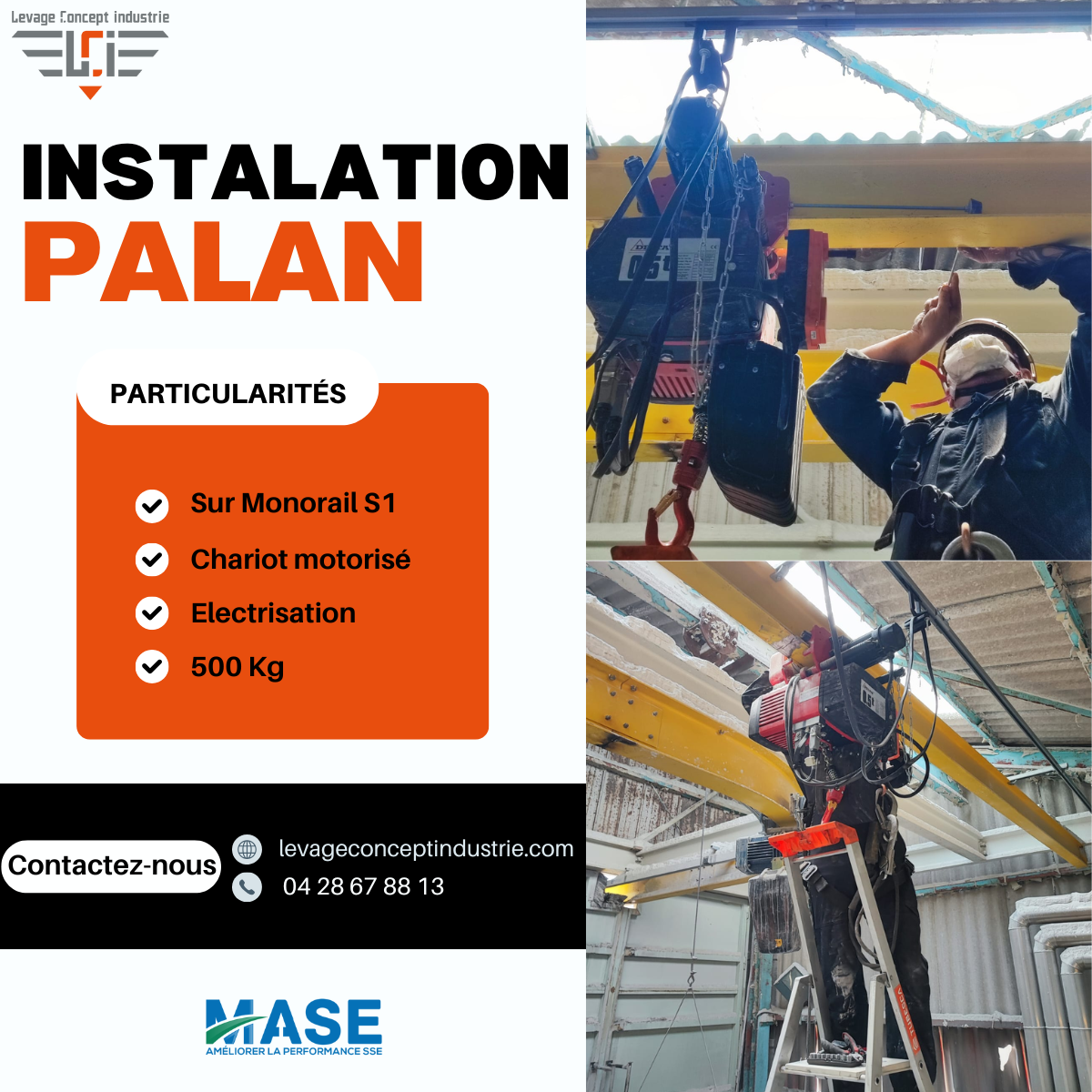 Installation Palan 