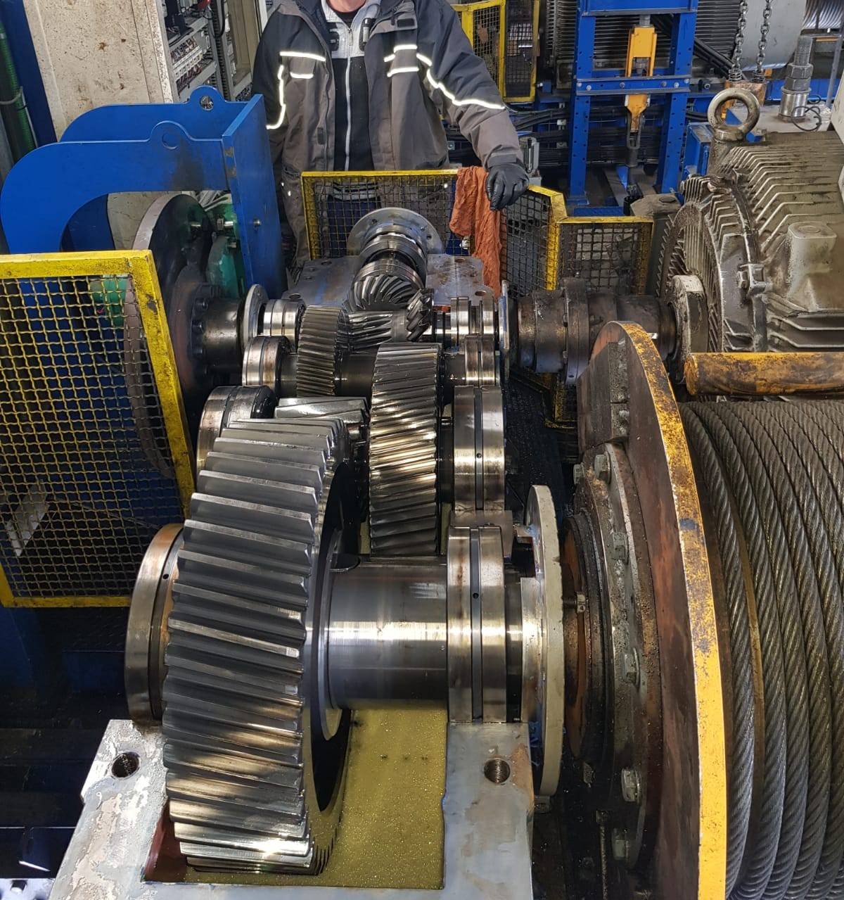 Retrofit de l’ensemble des composant de levage sur Lyon (69)