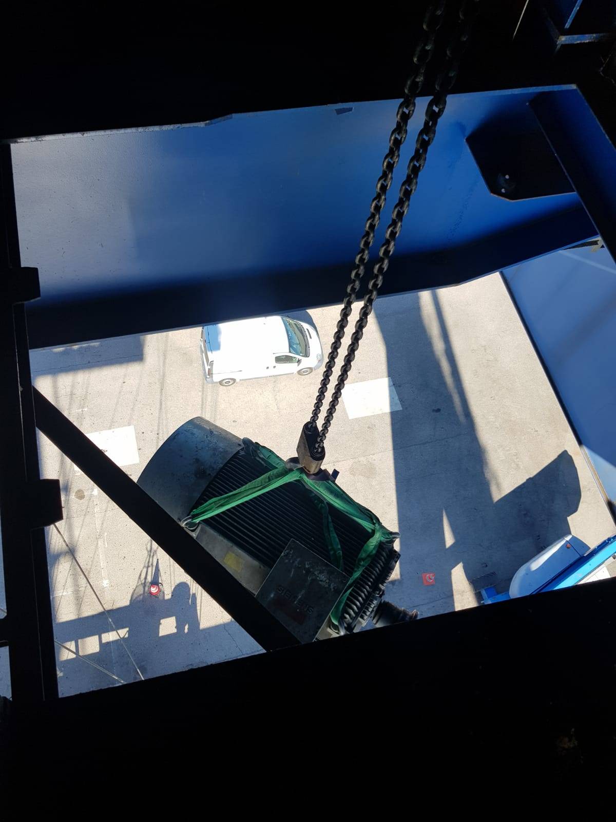accident appareils de levage