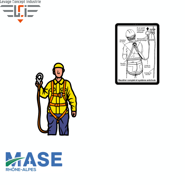 ZOOM SUR UN EPI ESSENTIEL : Le harnais antichute dans le Rhône (69)