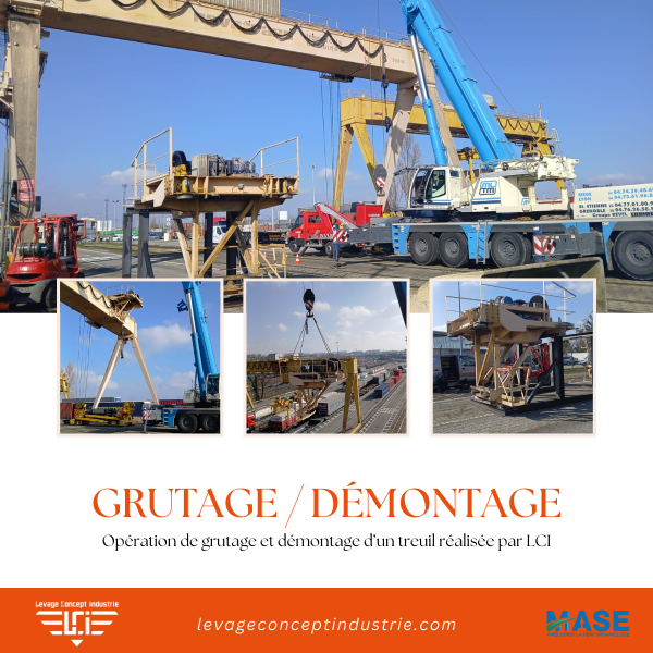 Grutage et démontage 
