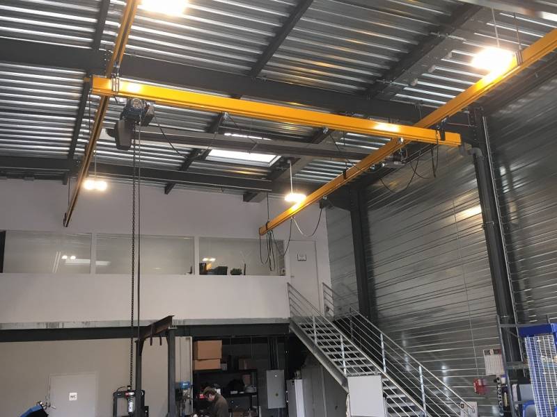 Poutre roulante LCI à Montluel dans l'Ain