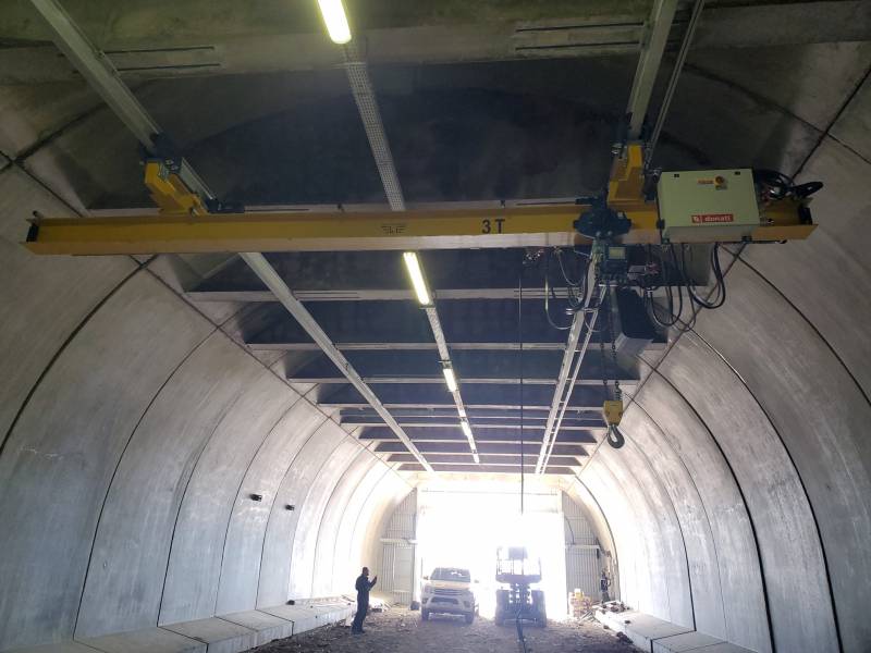 Fabrication et installation pont roulant