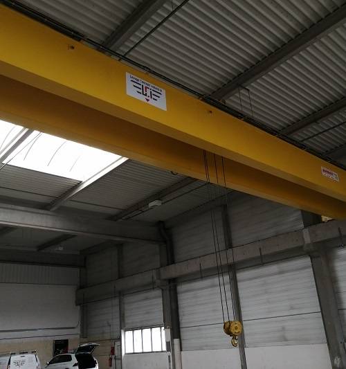 Fabrication et installation pont roulant