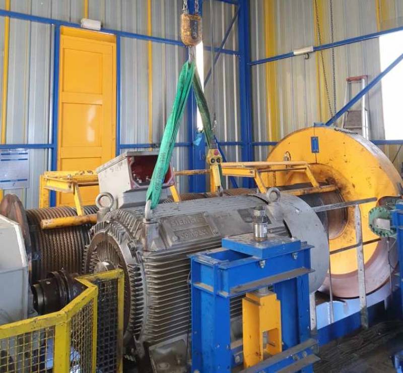 Retrofit de l’ensemble des composant de levage sur Lyon (69)