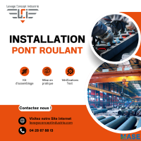 Notre zone d'activité pour ce service Conception de pont roulant sur mesure à Bourg-en-Bresse 01 Ain